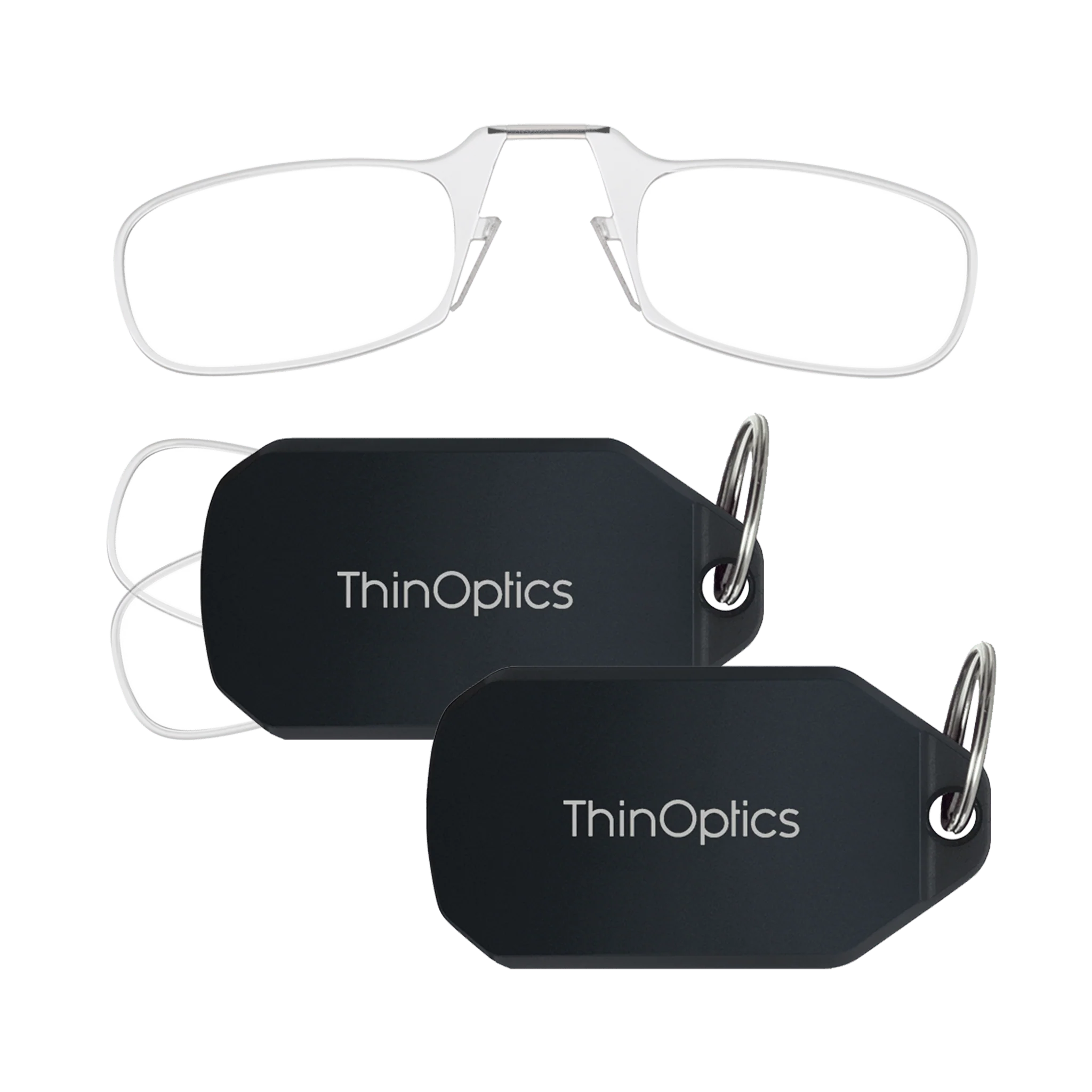 2-Pack Readers + Black Keychain Case - Image 3