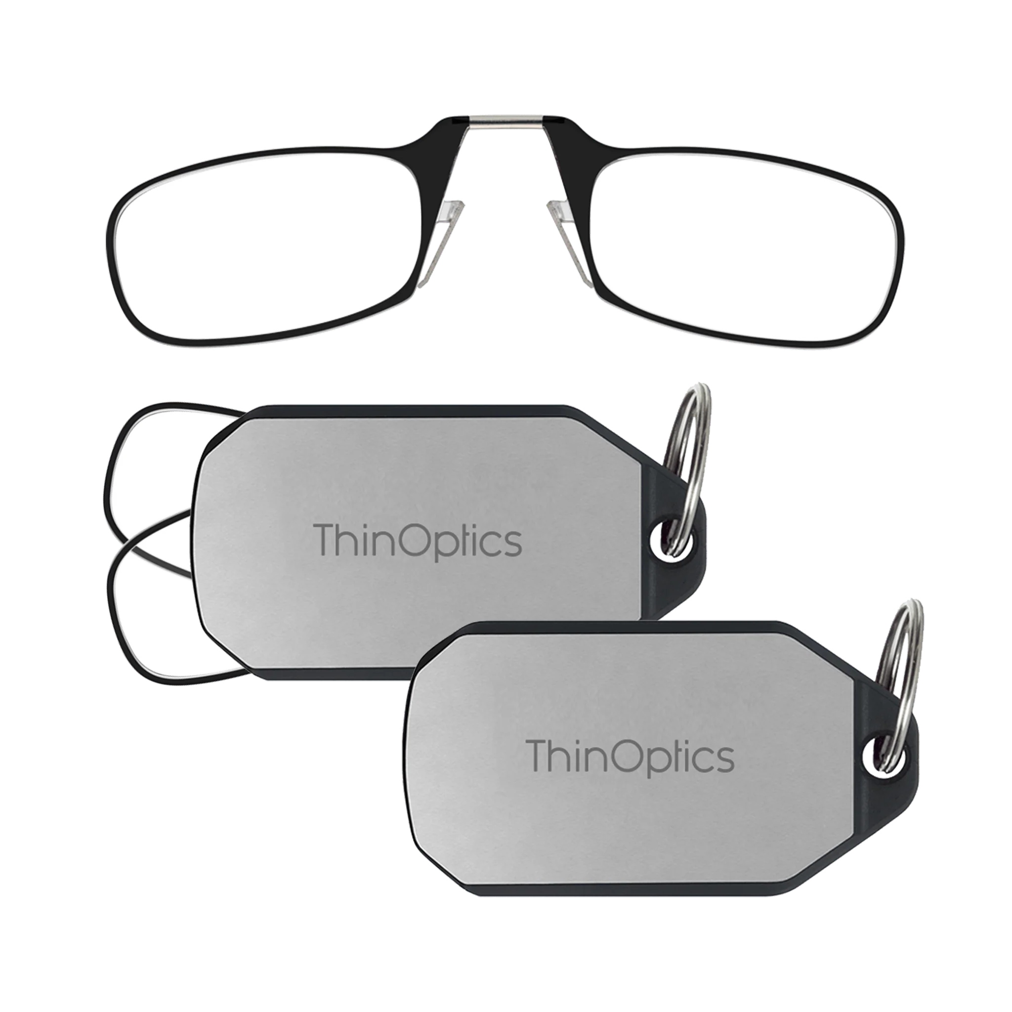 2-Pack Readers + Silver Keychain - Image 3