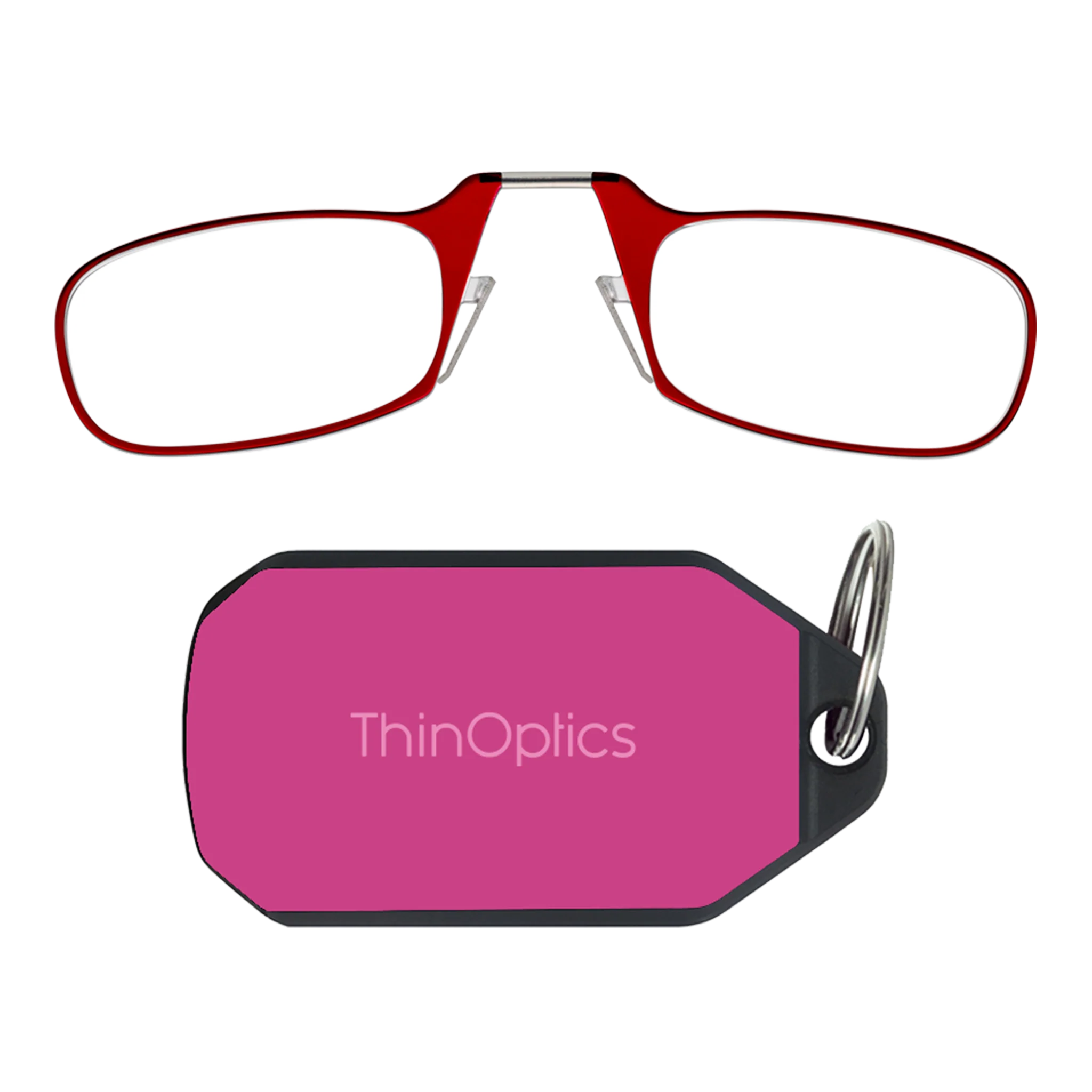 Readers + Fuchsia Fedora Keychain Case - Image 4